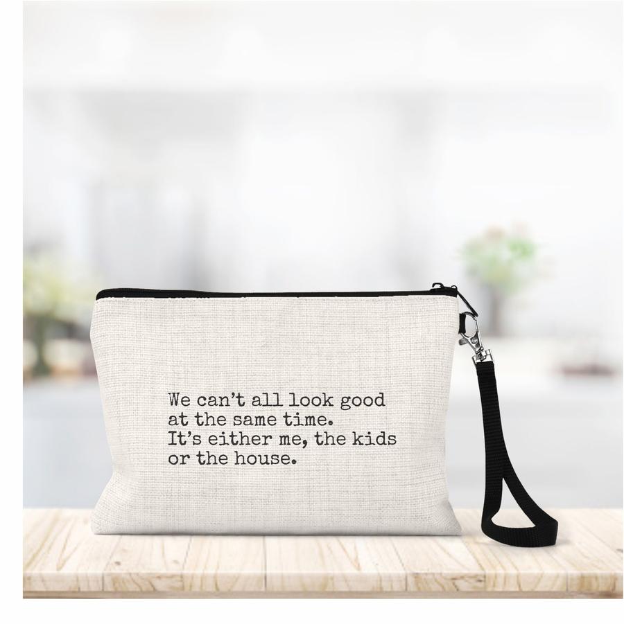Linen Zippered Bag