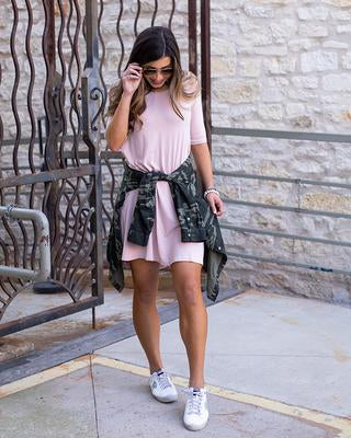 Everyday Basic Pocket Dress SALE