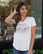 Load image into Gallery viewer, Perfect V Neck Graphic Tee
