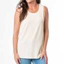 Tank Scoop Neck Sand