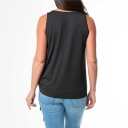 Tank Tie Hem V-Neck