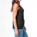 Tank Tie Hem V-Neck