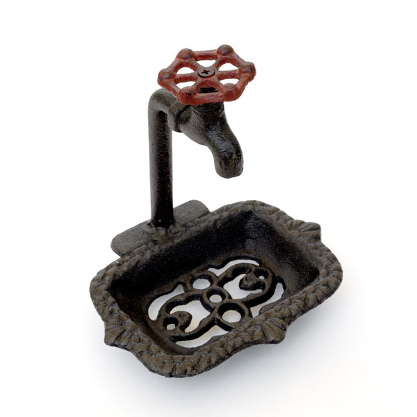 FinchBerry - Iron Faucet Soap Dish