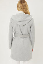 Load image into Gallery viewer, Kassie Belted Hoodie Coat
