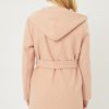 Kassie Belted Hoodie Coat