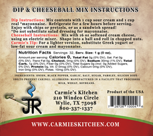 Load image into Gallery viewer, Carmie&#39;s Kitchen - Dip &amp; Cheesecake Ball Mixes

