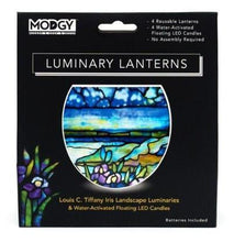 Load image into Gallery viewer, Luminary - Louis C. Tiffany Iris Landscapes
