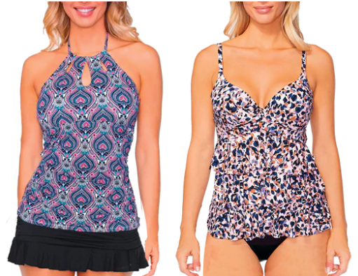 Women's High Fashion Tankini Swimsuits