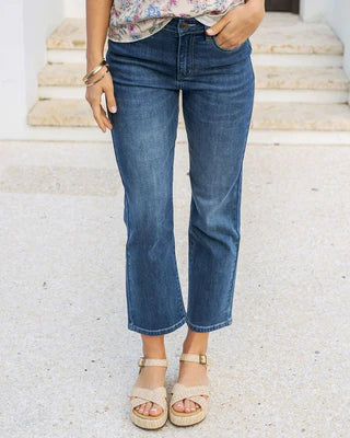 mel's fave straight leg cropped denim SALE