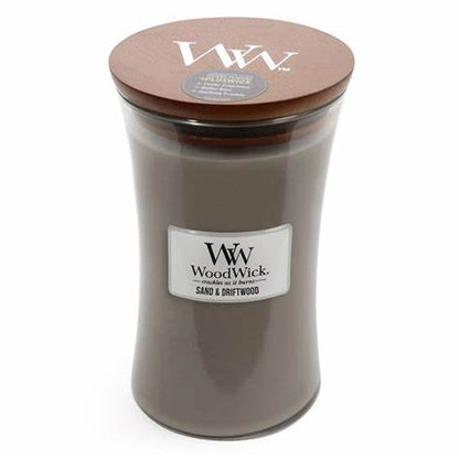 Large Woodwick Hourglass Jar
