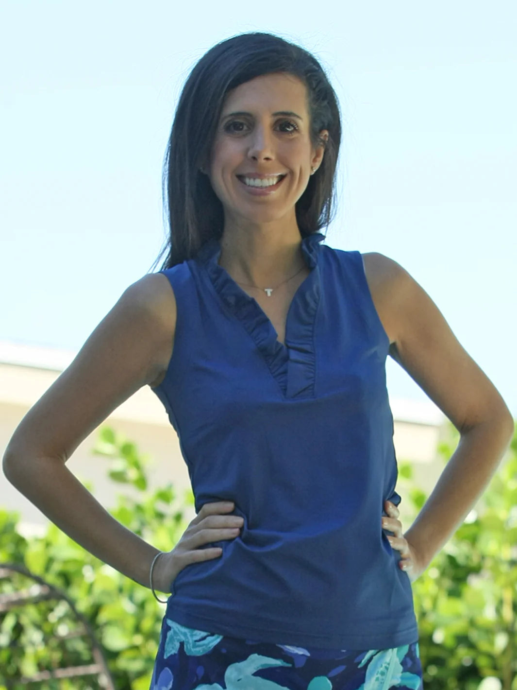 Calla Ruffle Top