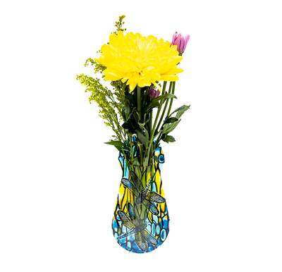 Suction-Cup Flower Vase