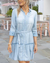 Load image into Gallery viewer, Tencel Lyocell Chambray Dress
