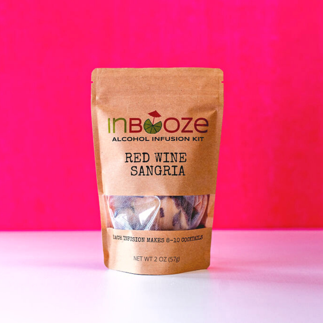 InBooze - Red Wine Sangria Infusion Cocktail Kit