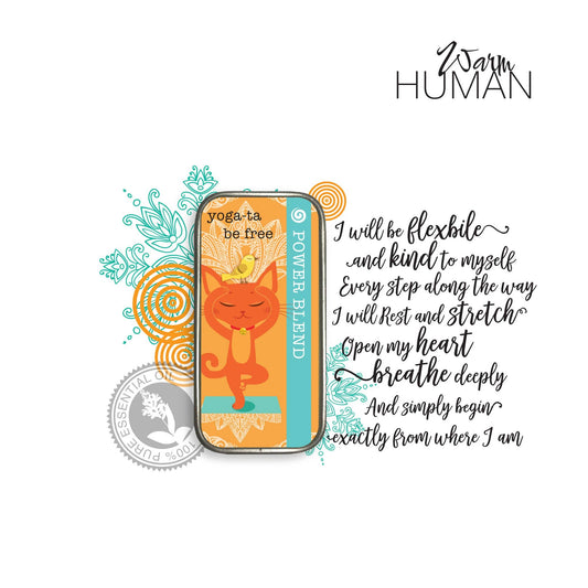 warm human - Yoga-ta Be Free -Blend- 100% Pure Essential Oil Perfume