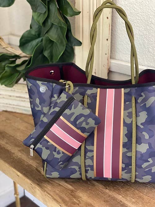 TAYLOR GRAY - The Carroll Neoprene Tote SALE