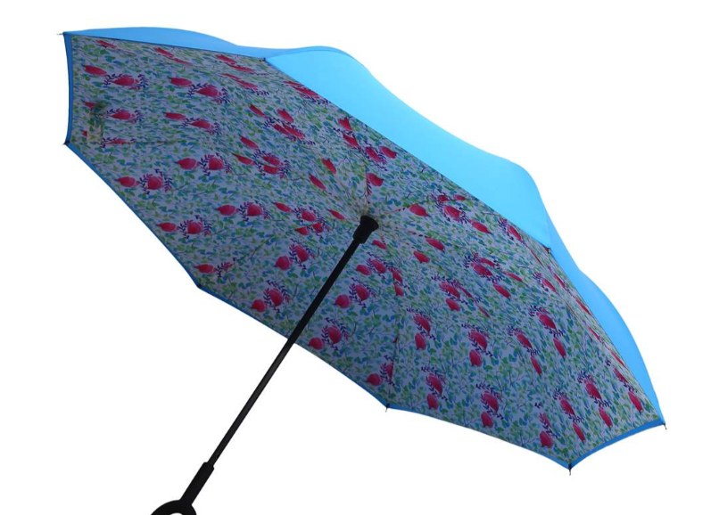 Reverse-Opening Umbrella