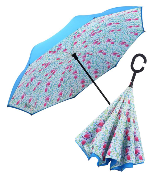 Reverse-Opening Umbrella