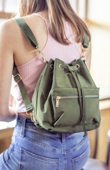Aries Convertible Bucket Bag