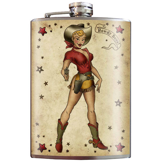 Trixie & Milo - Flask - Howdy Boys