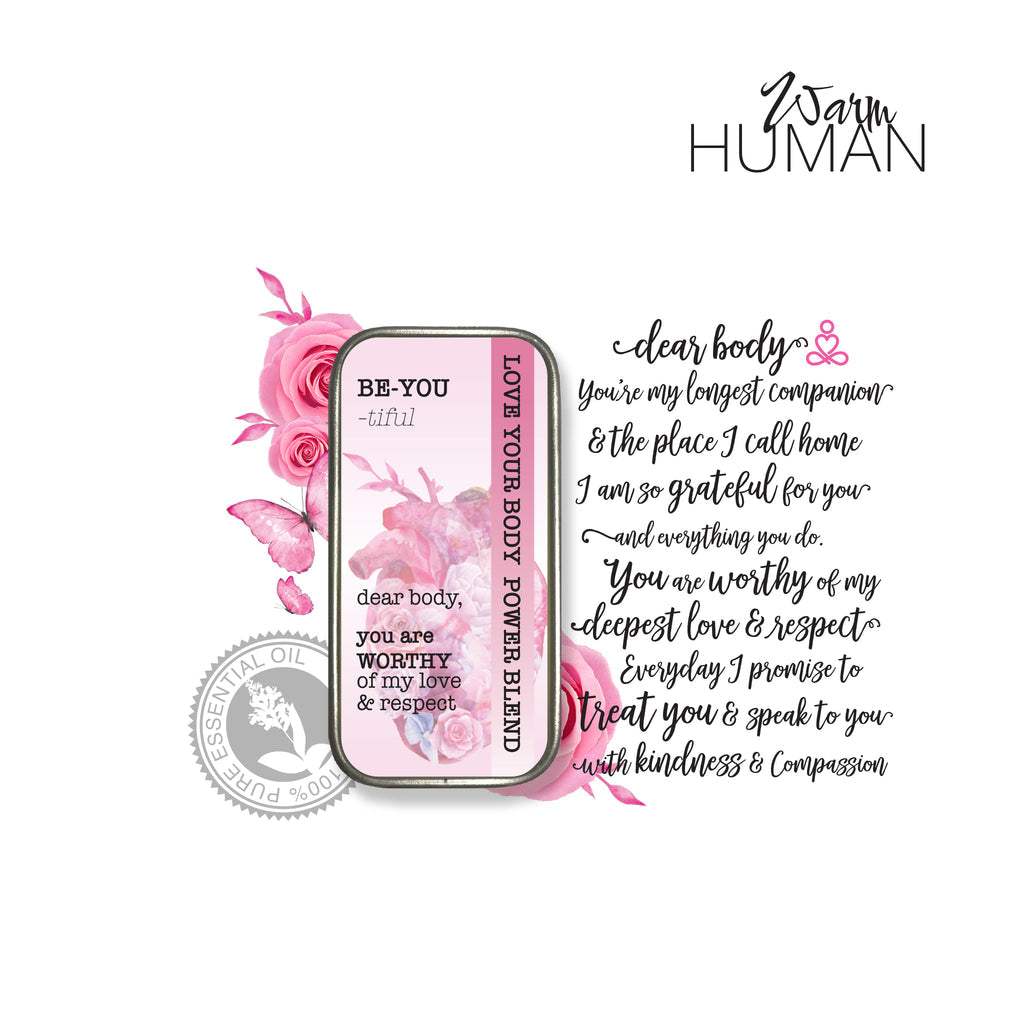 warm human - BE-YOU-TIFUL wearable aromatherapy