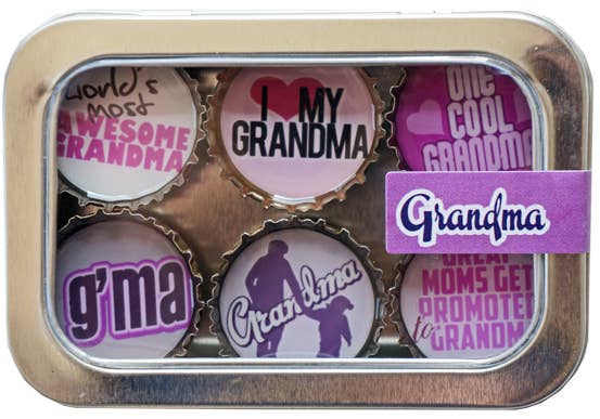 Kate's Magnets - Grandma Magnet - Six Pack