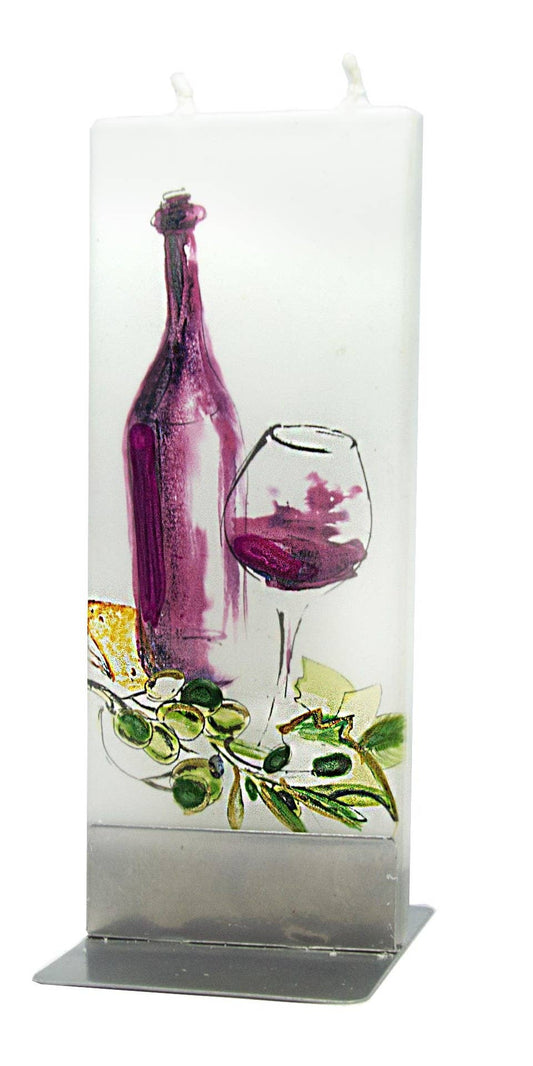 Flatyz - Flat Handmade Candle-Wine with Olives SALE