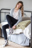 Cat Nap Lounge Socks