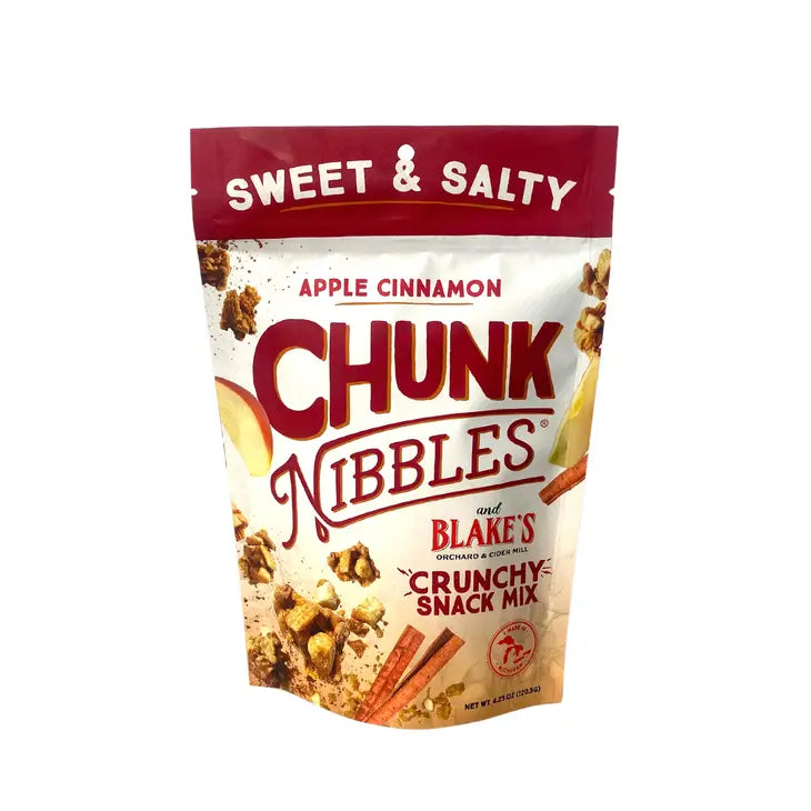 Apple Cinnamon-Chunk Nibbles