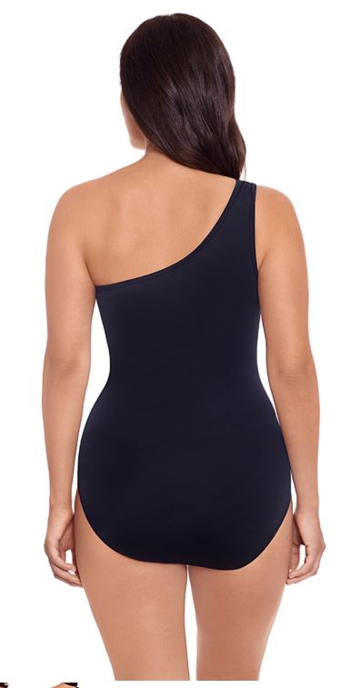 Colourblock One Shoulder Tank