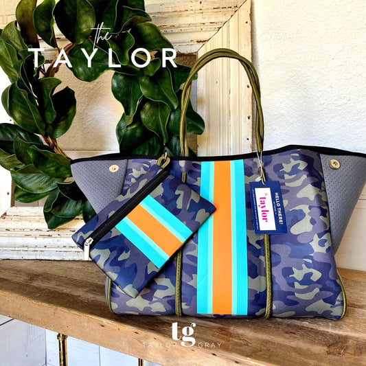 TAYLOR GRAY - The Taylor Neoprene Tote SALE