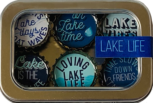 Kate's Magnets - Lake Life Magnet - Six Pack