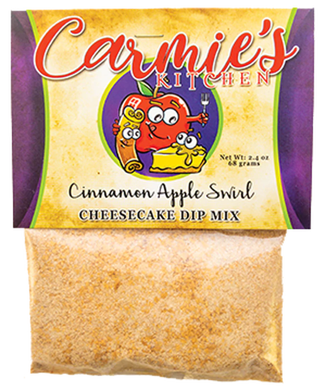 Carmie's Kitchen - Apple Cinnamon Swirl Cheesecake Dip