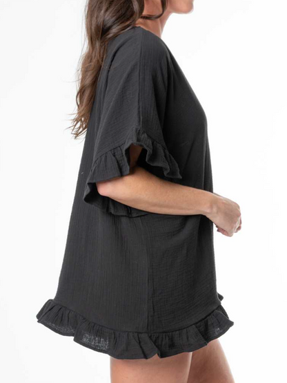 The Demi Ruffle Coverup