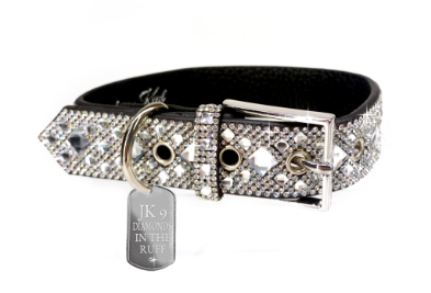 Diamonds in the Ruff Dog Collar