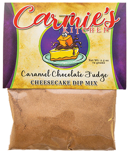 Carmie's Kitchen - Chocolate Caramel Fudge Cheesecake Dip SALE