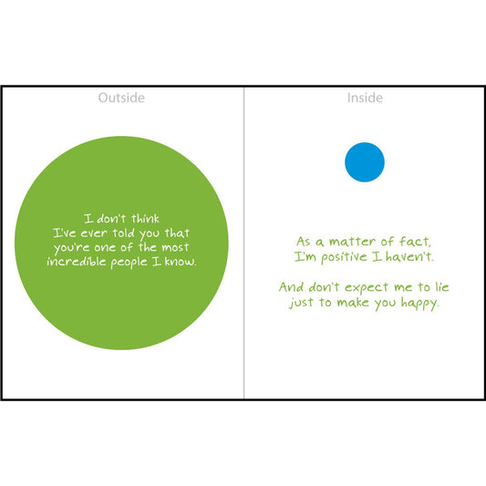 "Lie To Make You Happy" Greeting Card