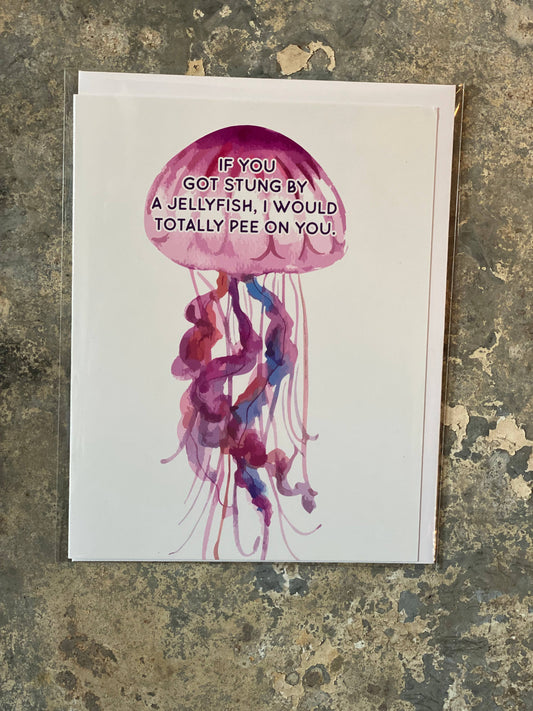 Crooked Halo - Jelly Fish Greeting Card
