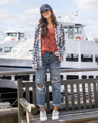 Favorite Button Up Plaid SALE