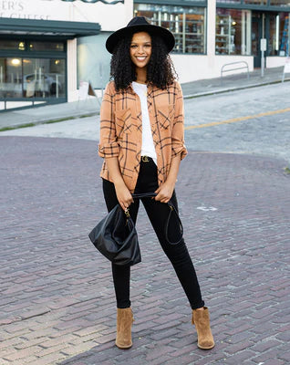 Favorite Button Up Plaid SALE
