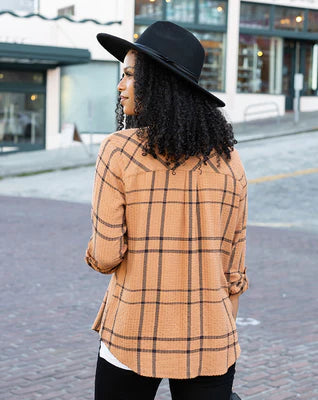 Favorite Button Up Plaid SALE