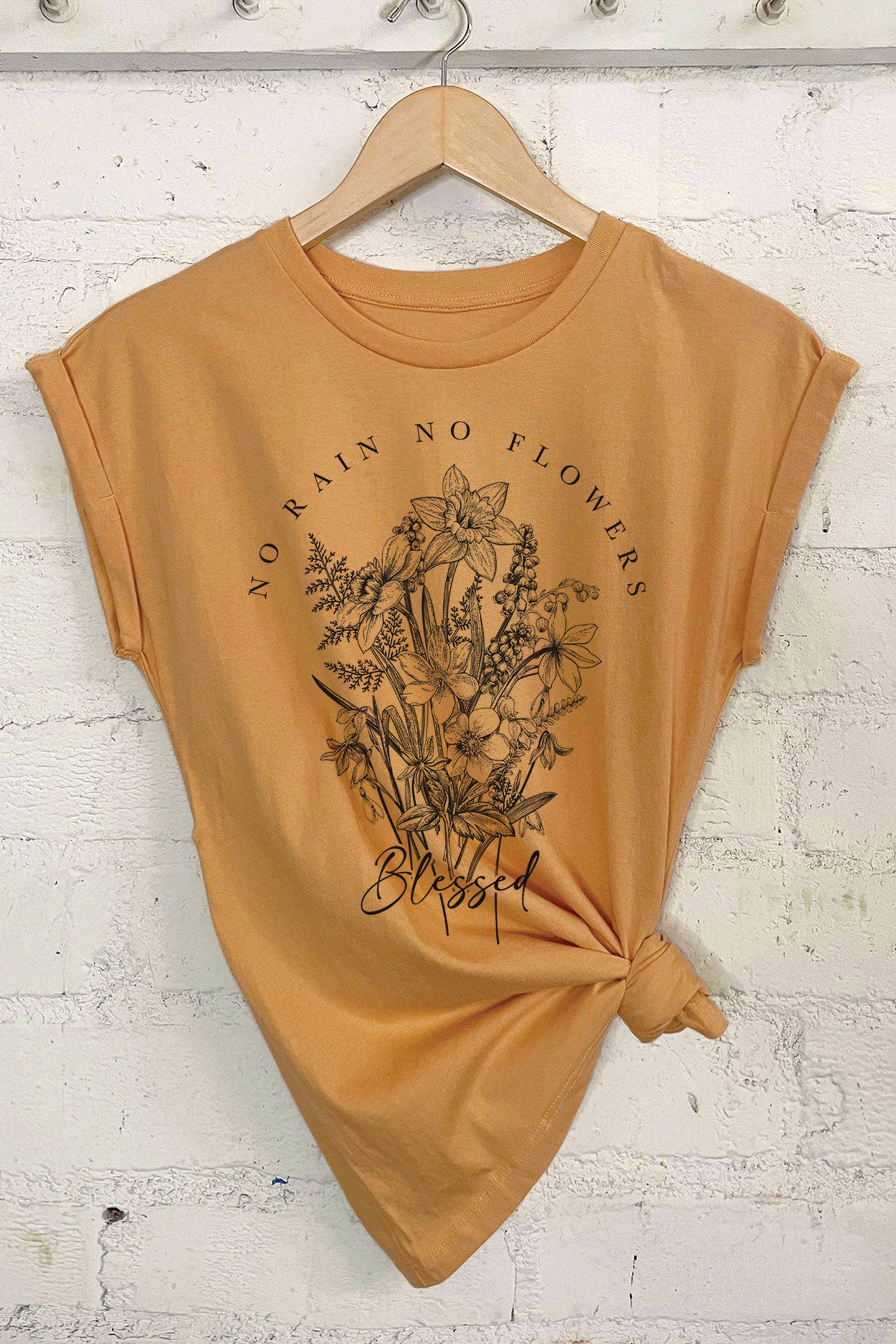 NO RAIN NO FLOWERS