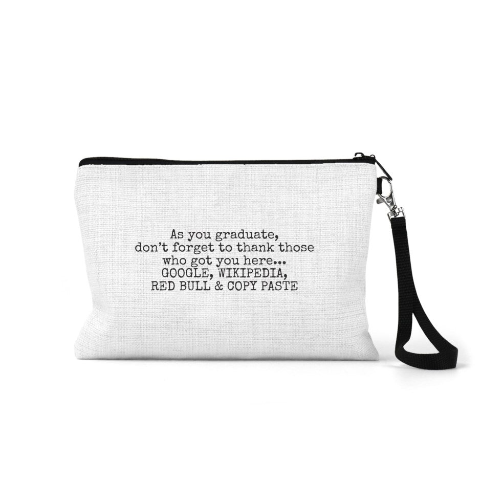 Linen Zippered Bag