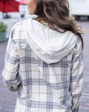 Load image into Gallery viewer, Hooded Flannel Shacket SALE
