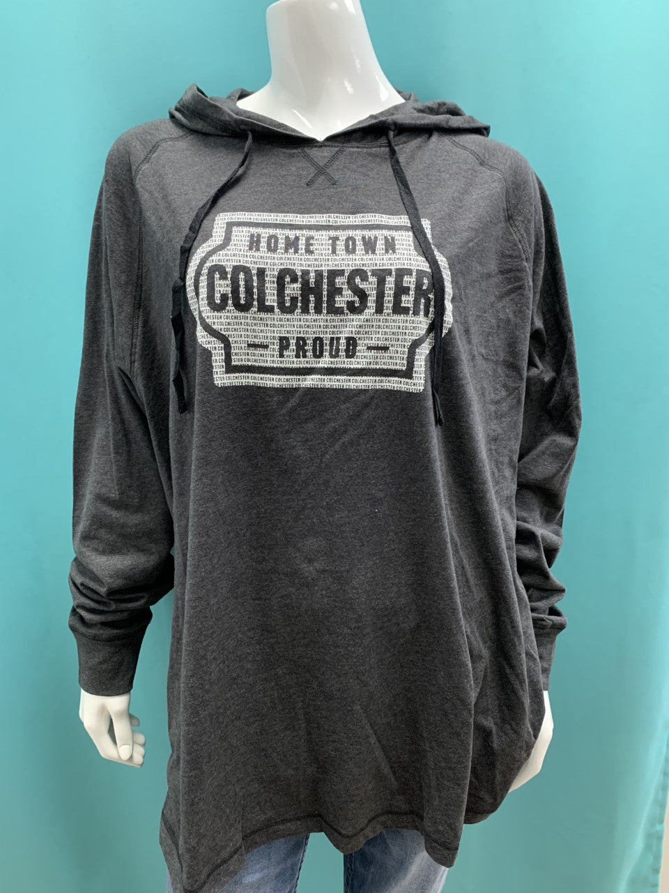 Hometown Colchester Proud Thin Hoodie
