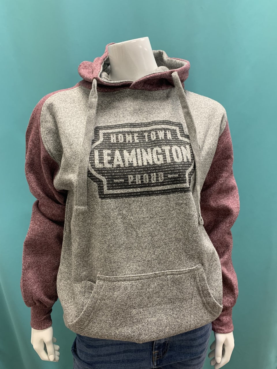 Hometown Leamington Proud Maroon Hoodie