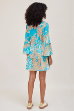 Load image into Gallery viewer, Ilaria Tie Back Flared Sleeve Dress
