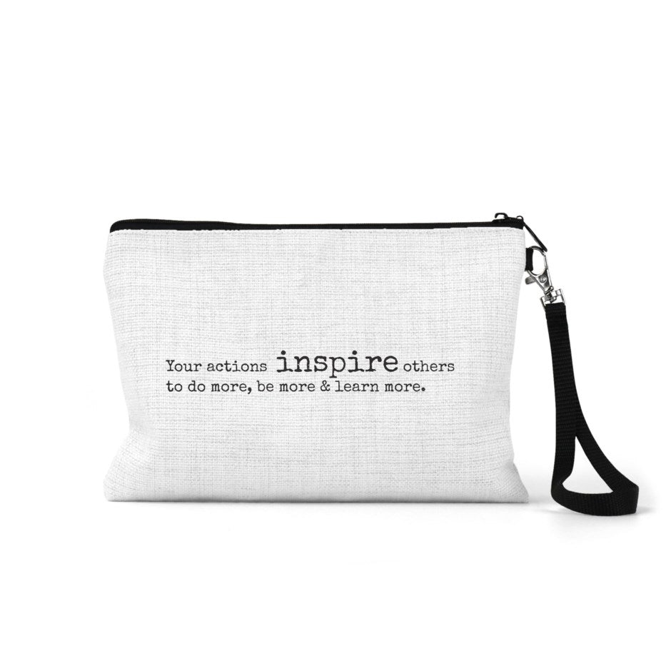 Linen Zippered Bag