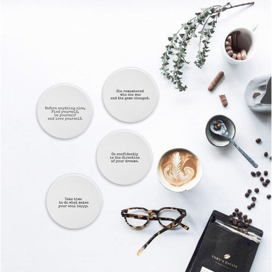 Ceramic Coaster Set