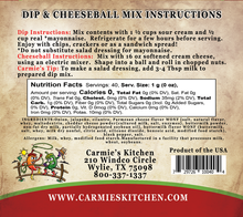 Load image into Gallery viewer, Carmie&#39;s Kitchen - Dip &amp; Cheesecake Ball Mixes
